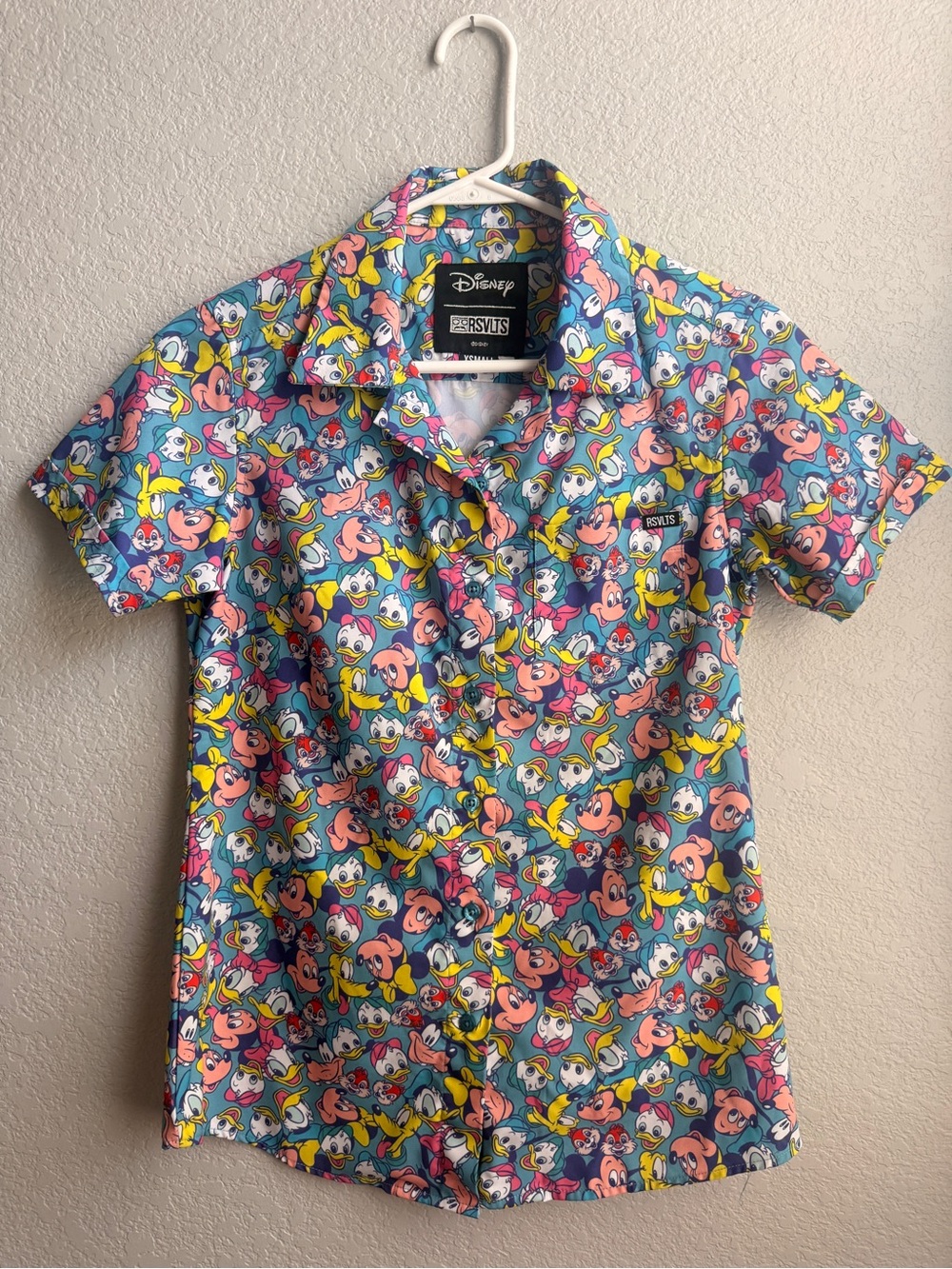 RSVLTS Disney Women’s Short Sleeve Disney Afternoon Shirt